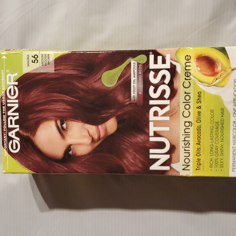 Hair Color - Garnier Nutrisse Nourishing Color Creme - Sangria